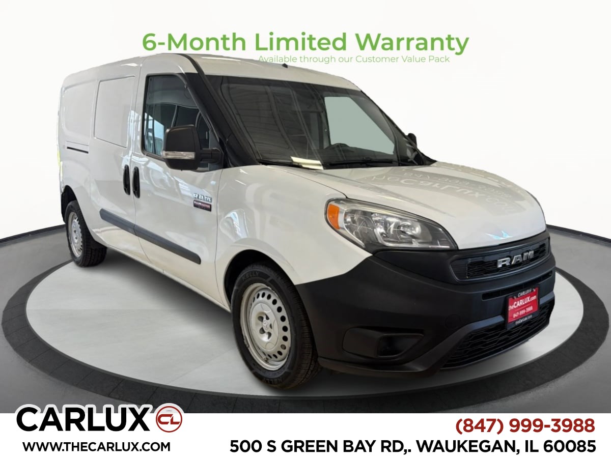 Bright White 2021 RAM ProMaster City Tradesman Cargo Van FWD Van Front-Wheel Drive Automatic