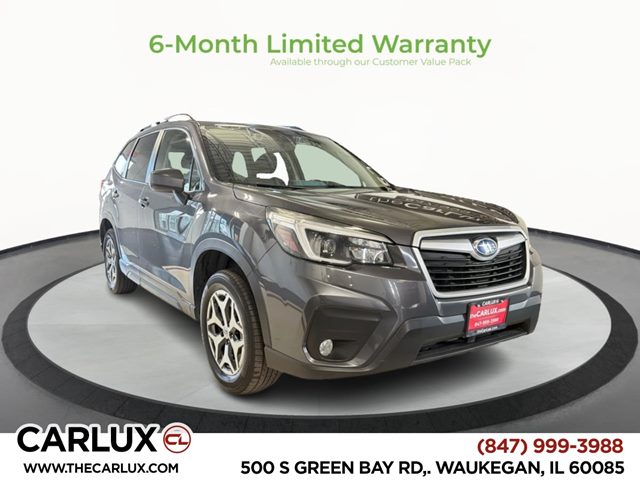 Magnetite Gray Metallic 2021 Subaru Forester SUV / Crossover All-Wheel Drive Automatic