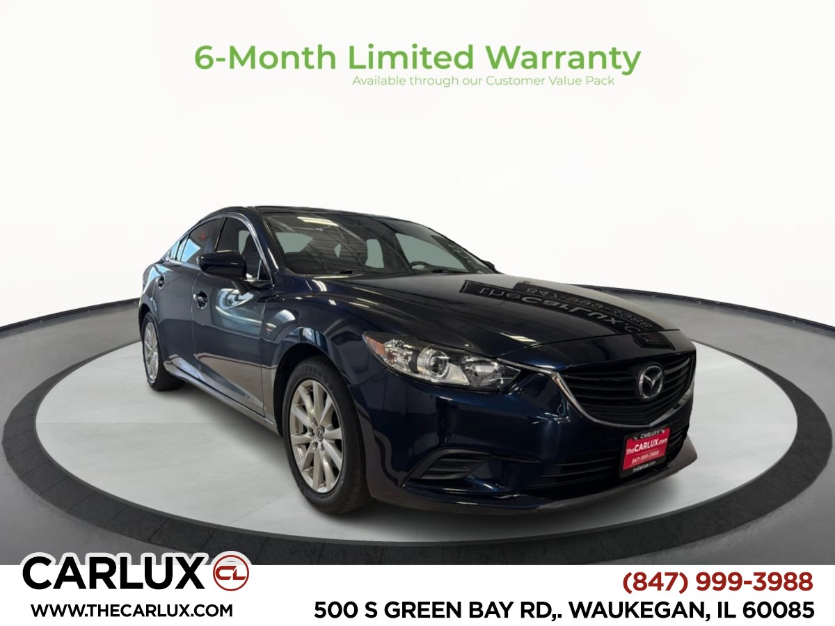 Deep Crystal Blue 2016 Mazda MAZDA6 Sedan Front-Wheel Drive Automatic