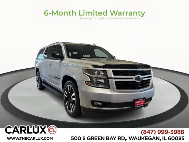 Silver Ice Metallic 2018 Chevrolet Suburban SUV / Crossover Four-Wheel Drive Automatic