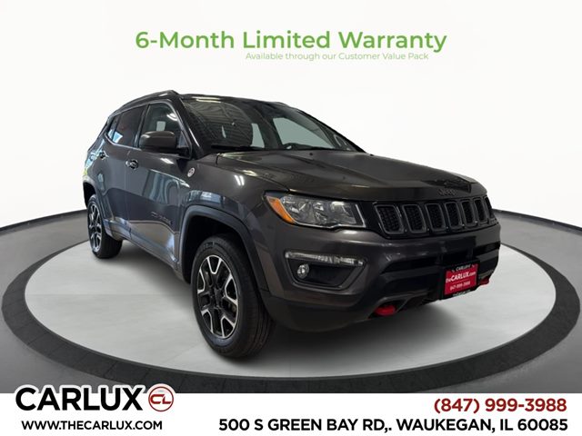 Gray (Granite Crystal Metallic Clearcoat) 2021 Jeep Compass SUV / Crossover Four-Wheel Drive Automatic