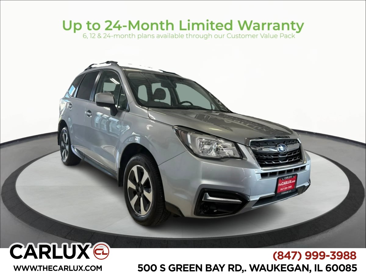 Ice Silver Metallic 2018 Subaru Forester SUV / Crossover All-Wheel Drive Manual