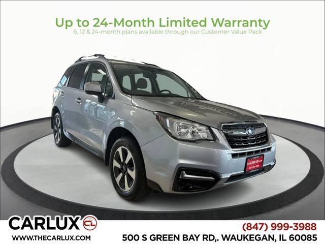 Ice Silver Metallic 2018 Subaru Forester SUV / Crossover All-Wheel Drive Manual