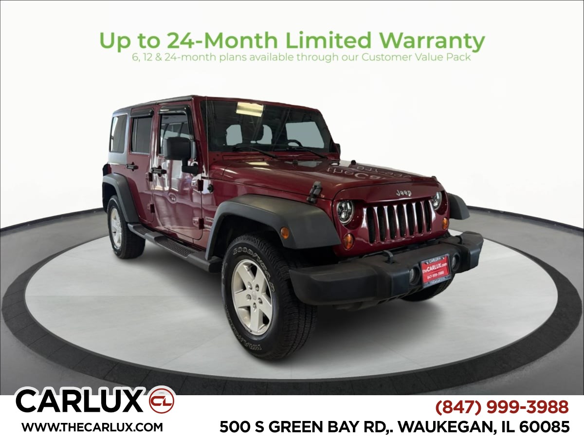 Deep Cherry Red Crystal Pearl Coat 2011 Jeep Wrangler SUV / Crossover Four-Wheel Drive Automatic