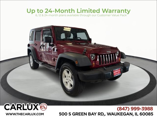 Deep Cherry Red Crystal Pearl Coat 2011 Jeep Wrangler SUV / Crossover Four-Wheel Drive Automatic