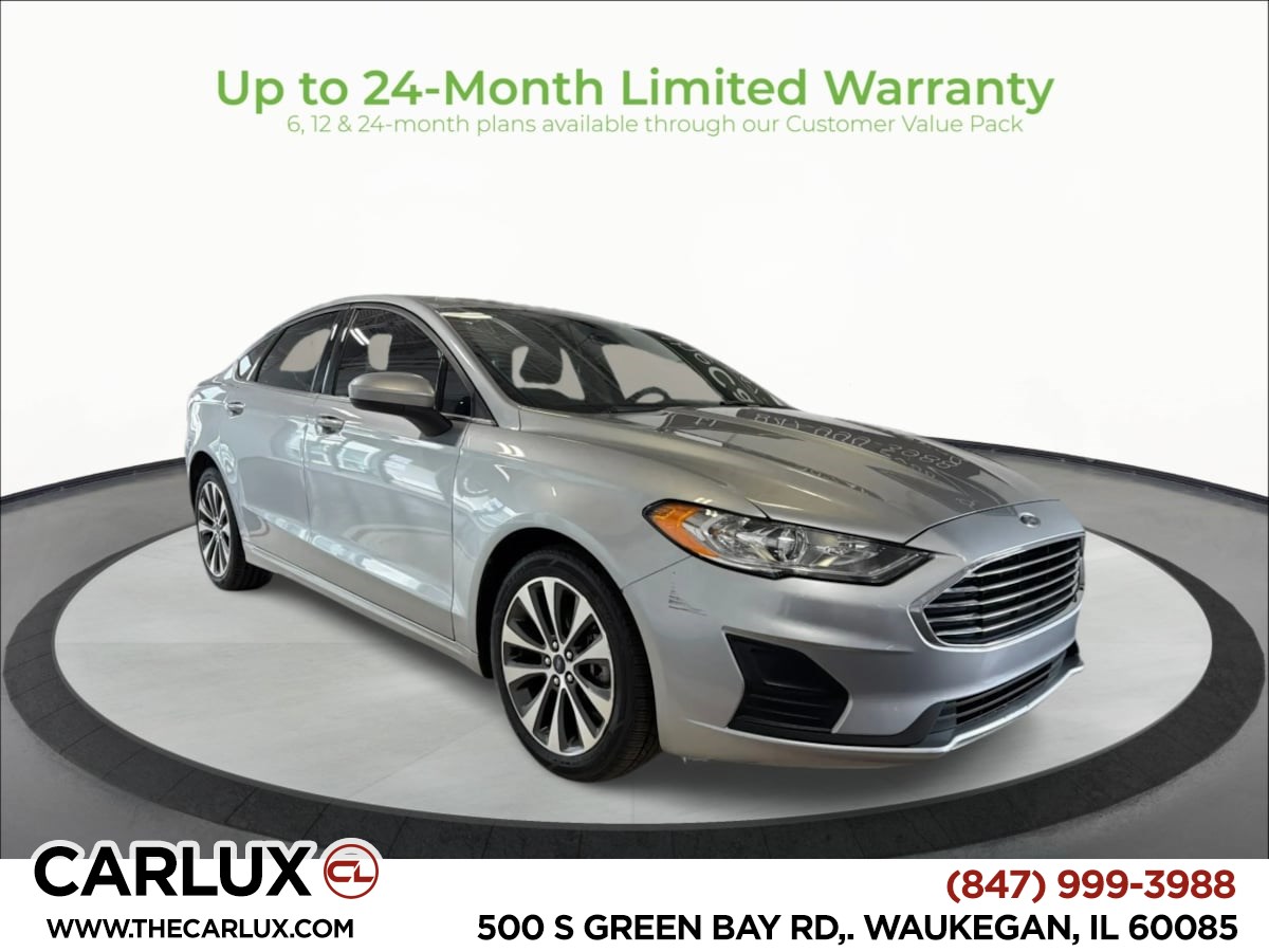 Iconic Silver Metallic 2020 Ford Fusion Sedan All-Wheel Drive Automatic