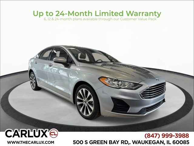Iconic Silver Metallic 2020 Ford Fusion Sedan All-Wheel Drive Automatic