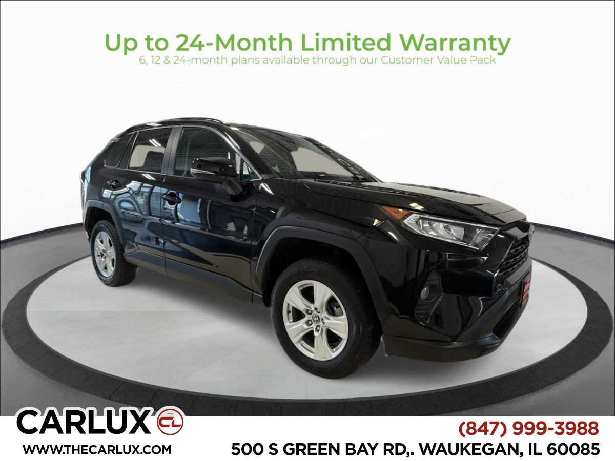 Midnight Black Metallic 2021 Toyota RAV4 SUV / Crossover All-Wheel Drive Automatic