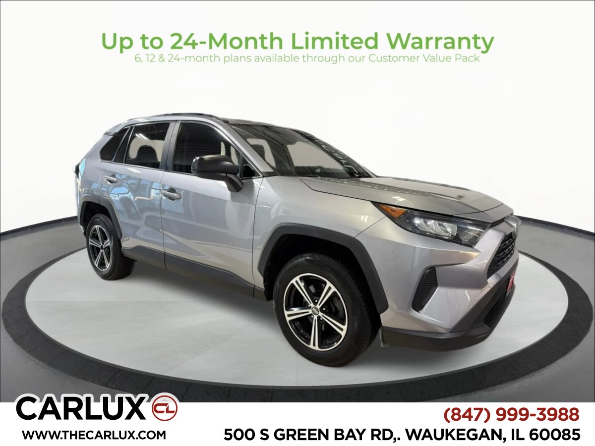 Silver Sky Metallic 2019 Toyota RAV4 SUV / Crossover Front-Wheel Drive Automatic