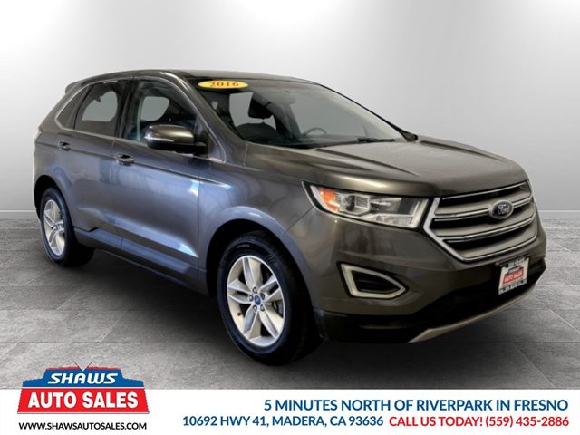 Gray (Magnetic Metallic) 2016 Ford Edge SEL SUV / Crossover Front-Wheel Drive Automatic