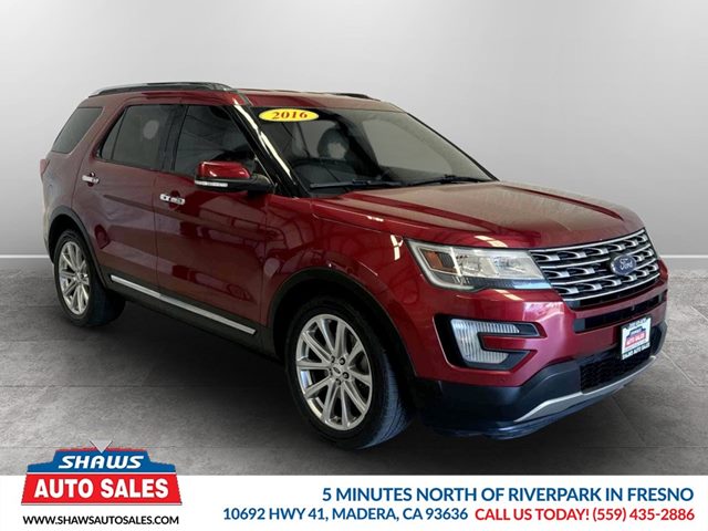 Ruby Red Metallic Tinted Clearcoat 2016 Ford Explorer SUV / Crossover Front-Wheel Drive Automatic