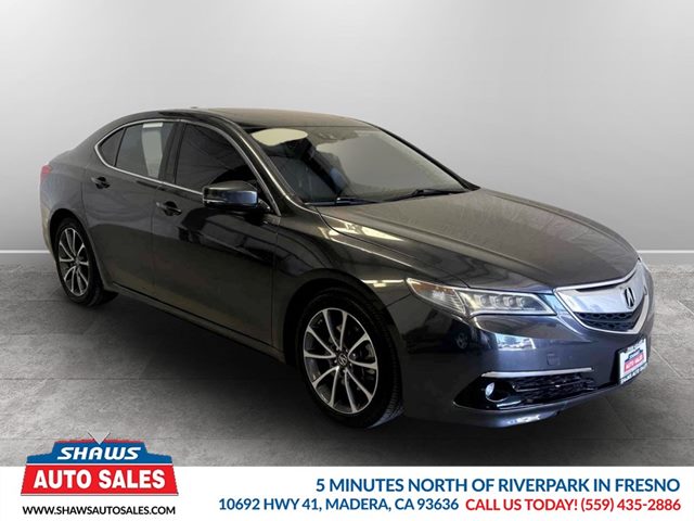 Gray (Graphite Luster Metallic) 2015 Acura TLX Sedan Front-Wheel Drive Automatic