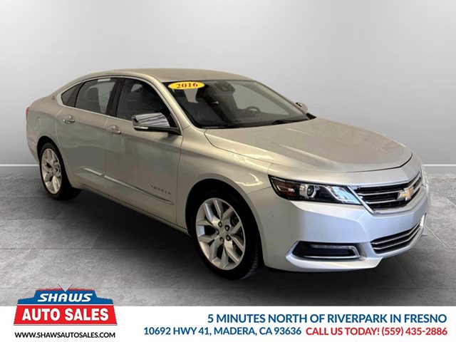 Silver Ice Metallic 2016 Chevrolet Impala Sedan Front-Wheel Drive Automatic