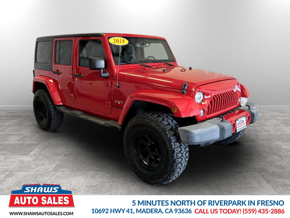 2018 Jeep Wrangler JK Unlimited Sahara