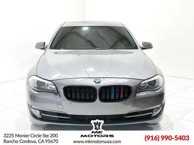 Space Gray Metallic 2012 BMW 5 Series 528i Sedan RWD Sedan Rear-Wheel Drive Automatic