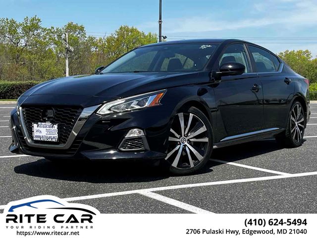 Super Black 2020 Nissan Altima Sedan Front-Wheel Drive Automatic