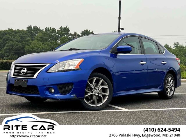 Metallic Blue 2014 Nissan Sentra Sedan Front-Wheel Drive Automatic