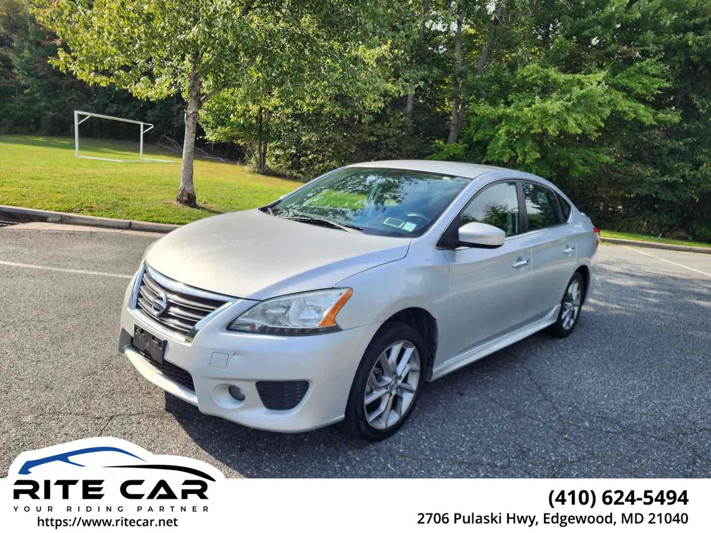 Brilliant Silver 2014 Nissan Sentra Sedan Front-Wheel Drive Automatic