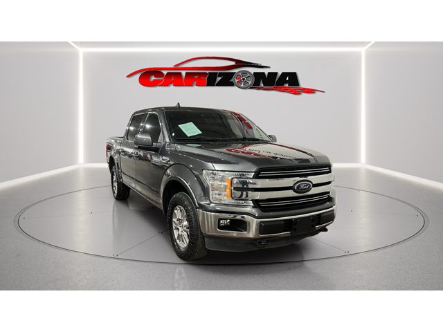 Gray (Magnetic) 2020 Ford F-150 Lariat SuperCrew 4WD Pickup Truck Four-Wheel Drive Automatic