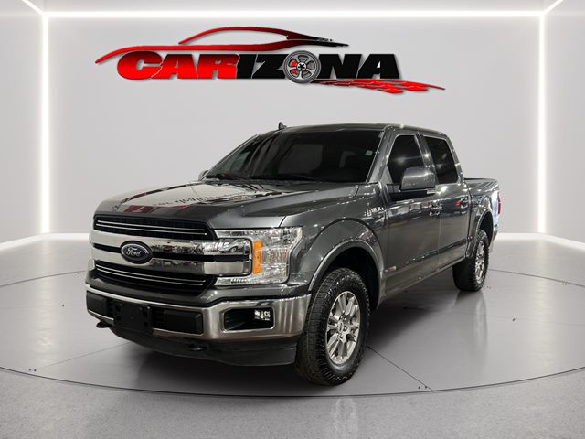 Gray (Magnetic) 2020 Ford F-150 Lariat SuperCrew 4WD Pickup Truck Four-Wheel Drive Automatic