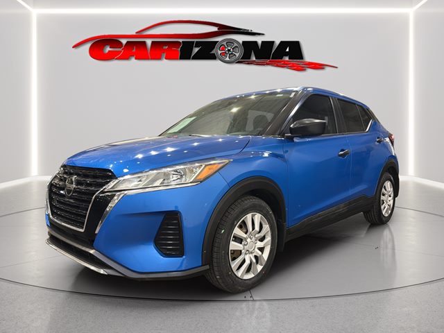 Electric Blue Metallic 2021 Nissan Kicks S FWD SUV / Crossover Front-Wheel Drive Automatic