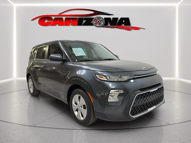 Gravity Gray 2021 Kia Soul LX FWD SUV / Crossover Front-Wheel Drive Automatic