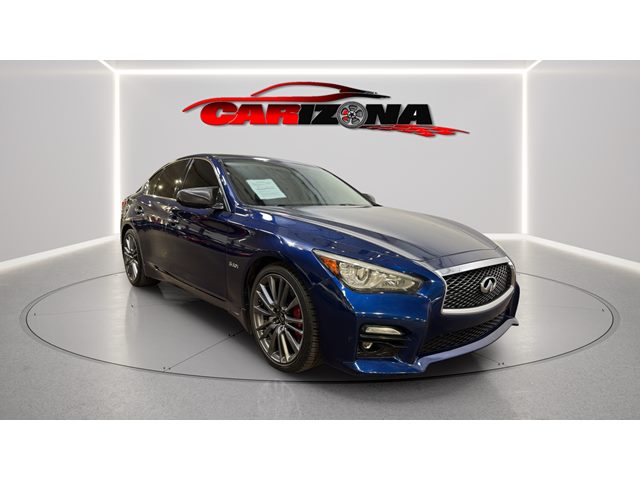 Iridium Blue 2017 INFINITI Q50 Red Sport 400 RWD Sedan Rear-Wheel Drive Automatic