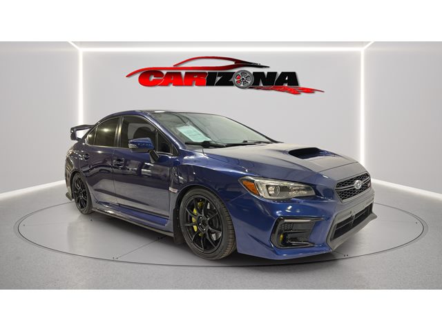 Lapis Blue Pearl 2018 Subaru WRX STI AWD Sedan All-Wheel Drive Manual