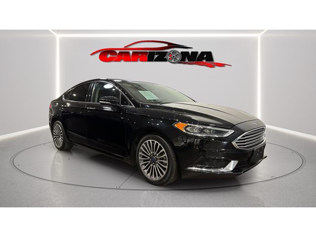 Shadow Black 2018 Ford Fusion SE Sedan Front-Wheel Drive Automatic
