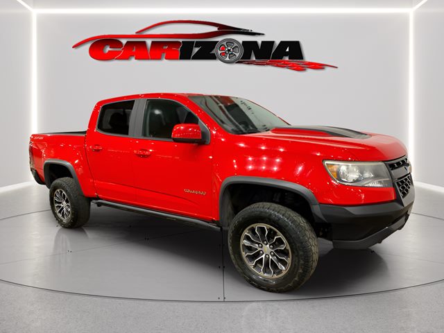 Red Hot 2018 Chevrolet Colorado ZR2 Crew Cab 4WD Pickup Truck Four-Wheel Drive Automatic