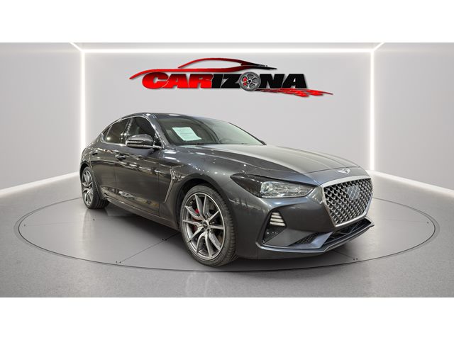 Himalayan Gray 2019 Genesis G70 3.3T Advanced RWD Sedan Rear-Wheel Drive Automatic