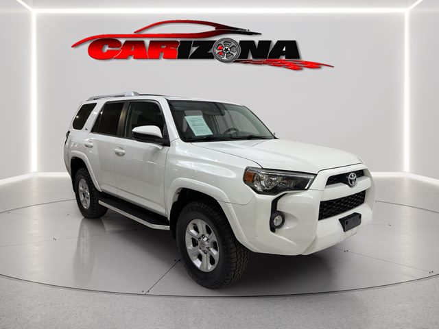Super White 2016 Toyota 4Runner SR5 4WD SUV / Crossover Four-Wheel Drive Automatic