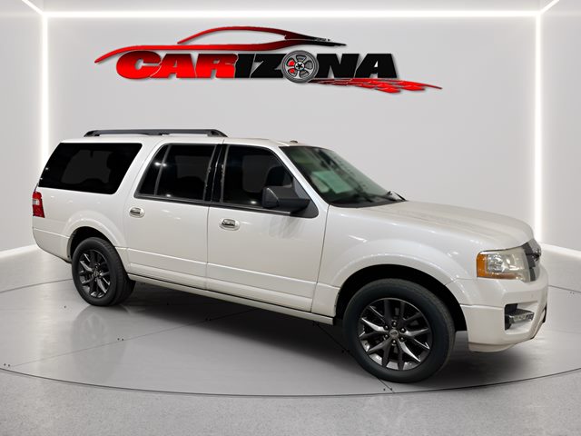White Platinum Metallic Tri-Coat 2017 Ford Expedition EL Limited 4WD SUV / Crossover Four-Wheel Drive Automatic