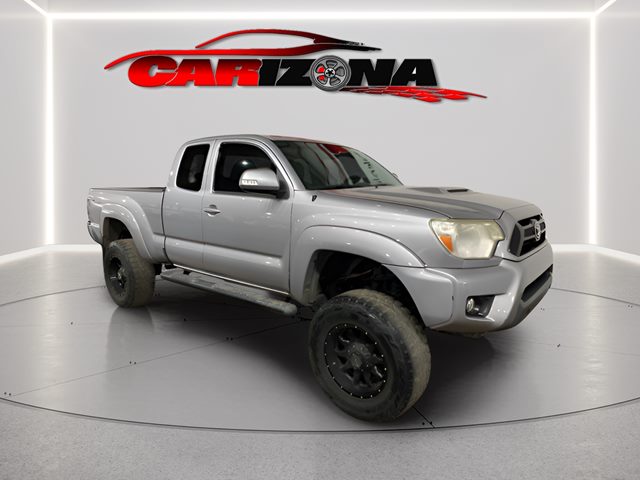 Silver Sky Metallic 2014 Toyota Tacoma Pickup Truck Four-Wheel Drive Automatic
