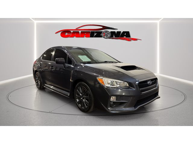 Dark Gray Metallic 2015 Subaru WRX Sedan Sedan All-Wheel Drive Manual