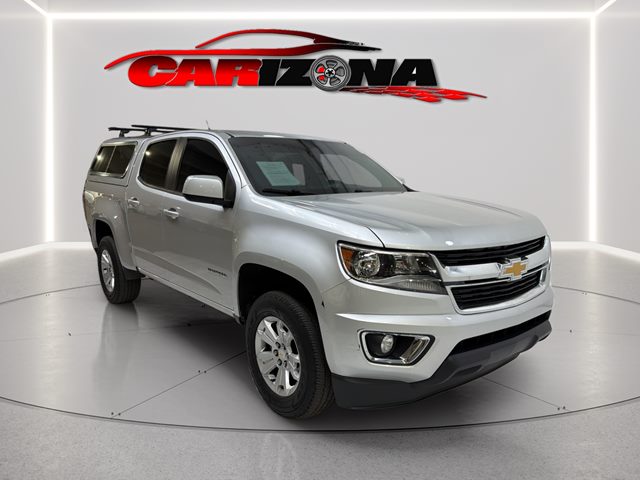 Silver Ice Metallic 2015 Chevrolet Colorado LT Crew Cab RWD Pickup Truck 4X2 Automatic