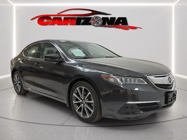 Gray (Graphite Luster Metallic) 2015 Acura TLX V6 FWD Sedan Front-Wheel Drive Automatic