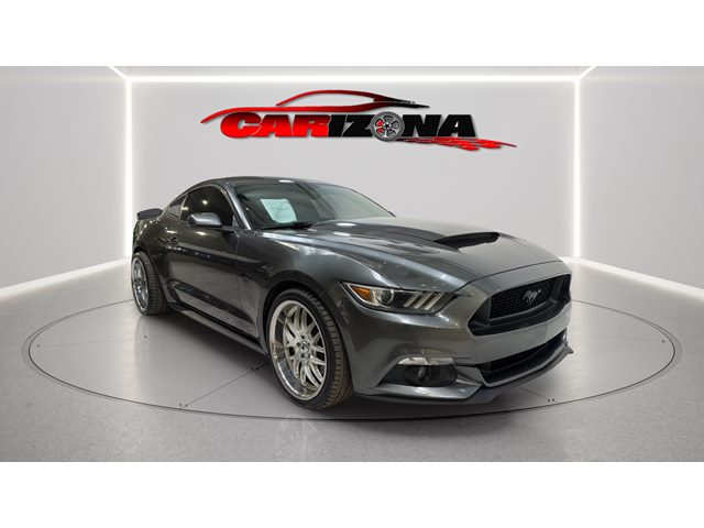 Gray (Magnetic Metallic) 2015 Ford Mustang GT Premium Coupe RWD Coupe Rear-Wheel Drive Manual
