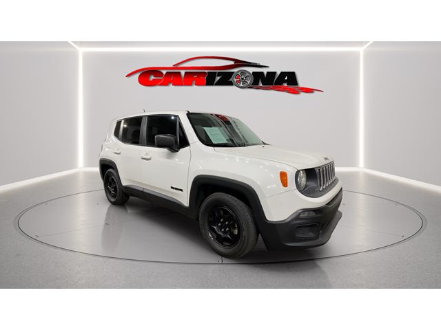 Alpine White 2016 Jeep Renegade Sport SUV / Crossover Front-Wheel Drive Automatic