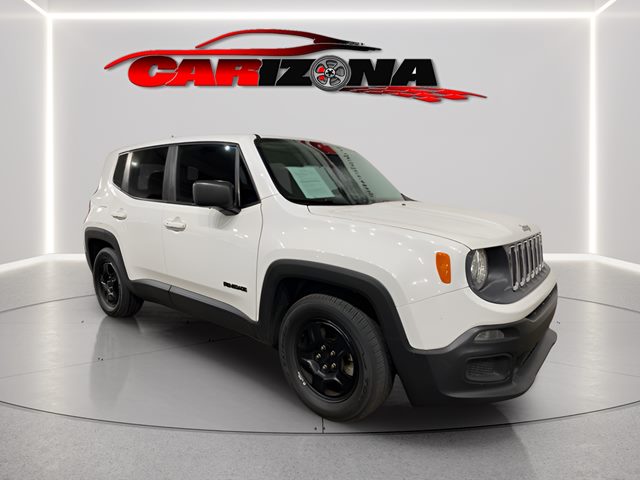 Alpine White 2016 Jeep Renegade Sport SUV / Crossover Front-Wheel Drive Automatic