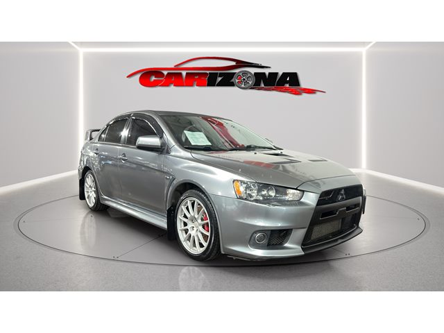 Mercury Gray Pearl 2013 Mitsubishi Lancer Evolution GSR Sedan All-Wheel Drive Manual