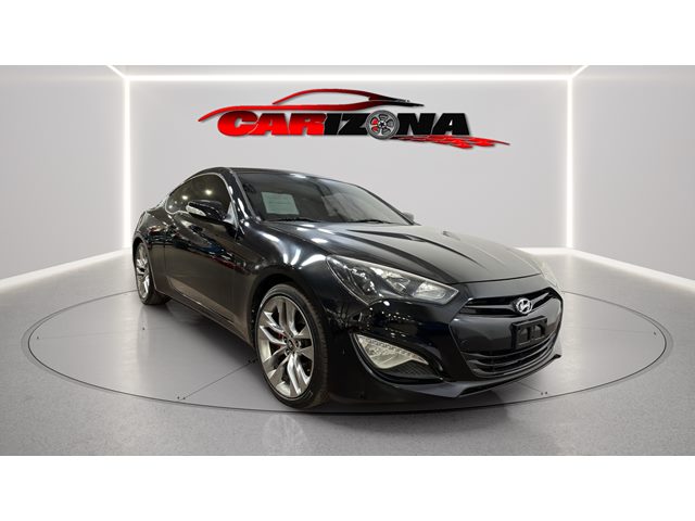 Black Noir Pearl 2013 Hyundai Genesis Coupe 3.8 Track RWD Coupe Rear-Wheel Drive Automatic