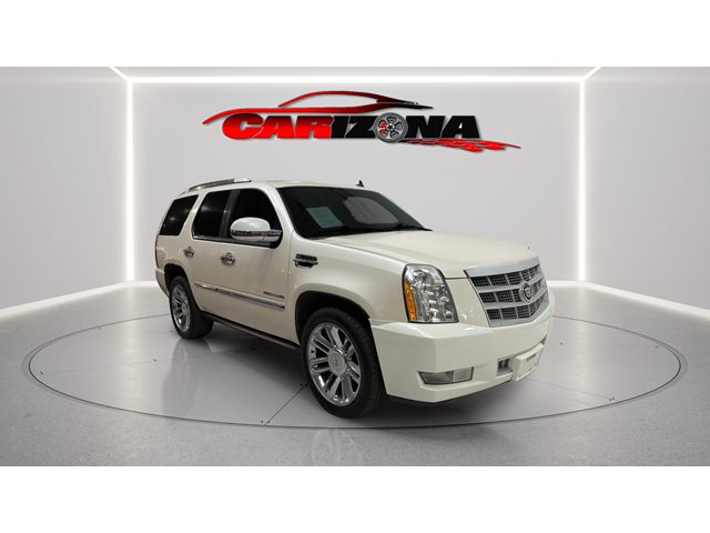 White Diamond Tricoat 2013 Cadillac Escalade Platinum 4WD SUV / Crossover All-Wheel Drive Automatic