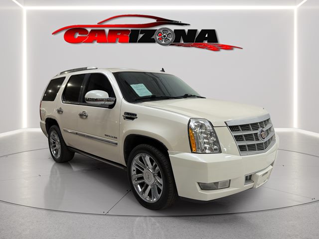 White Diamond Tricoat 2013 Cadillac Escalade Platinum 4WD SUV / Crossover All-Wheel Drive Automatic