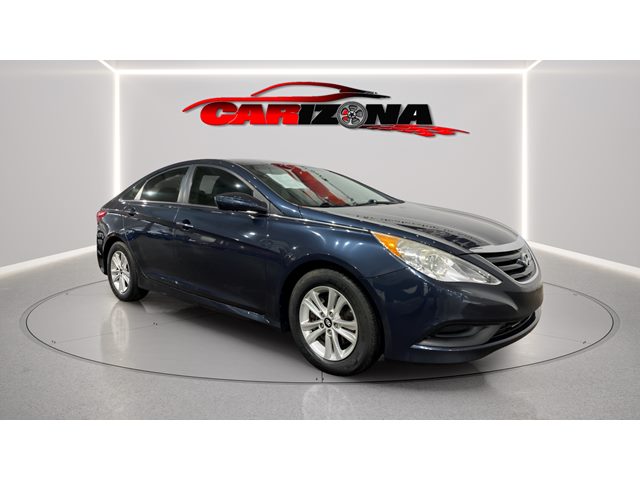 Pacific Blue Pearl 2014 Hyundai Sonata GLS FWD Sedan Front-Wheel Drive Automatic