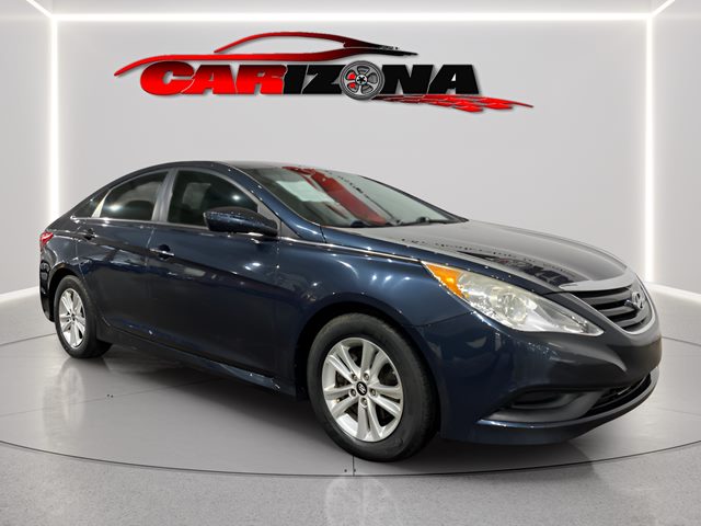 Pacific Blue Pearl 2014 Hyundai Sonata GLS FWD Sedan Front-Wheel Drive Automatic