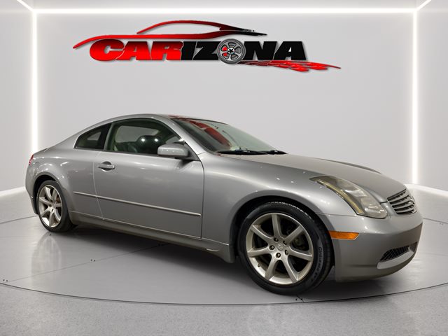 Gray (Diamond Graphite Metallic) 2004 INFINITI G35 Coupe RWD Coupe Rear-Wheel Drive Automatic