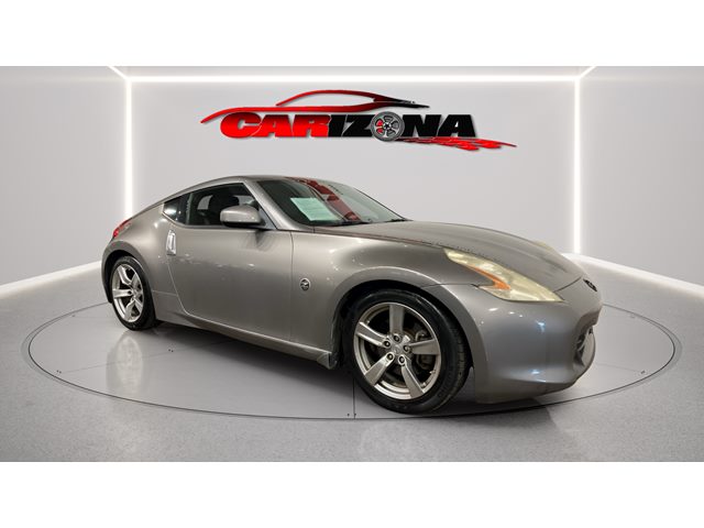 Gray (Platinum Graphite Metallic) 2009 Nissan 370Z Touring Coupe Rear-Wheel Drive Automatic