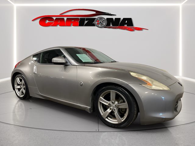Gray (Platinum Graphite Metallic) 2009 Nissan 370Z Touring Coupe Rear-Wheel Drive Automatic