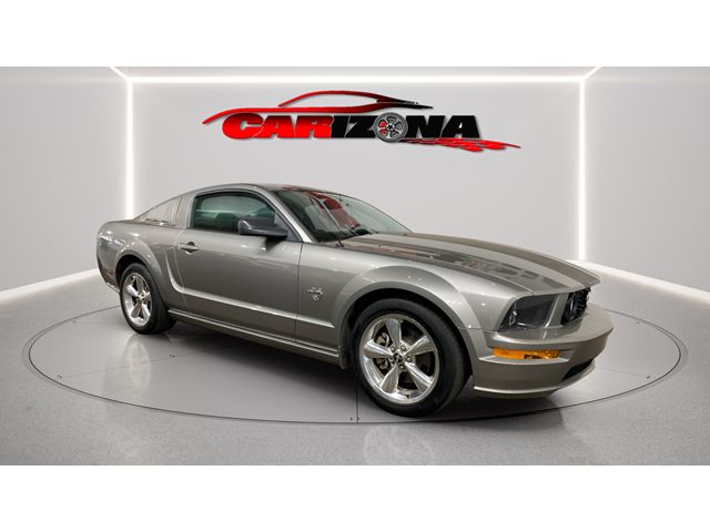 Brilliant Silver Clearcoat Metallic 2009 Ford Mustang GT Coupe RWD Coupe Rear-Wheel Drive Manual
